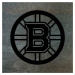 Dřevěné logo hokejového týmu - Boston Bruins