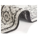 NORTHRUGS - Hanse Home koberce Kusový koberec Twin Supreme 103868 Cebu Black/Cream – na ven i na