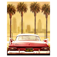 Fotografie PLYMOUTH SAVOY WITH PALMS, LARRY BUTTERWORTH, 30 × 40 cm