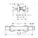 HANSGROHE Ecostat Comfort Termostatická sprchová baterie, chrom 13116000