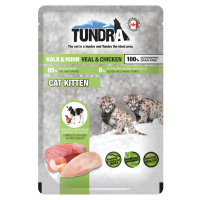 Tundra Cat Pouchpack Kitten telecí a kuřecí 16× 85 g