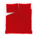 Kvalitex Jednobarevné bavlněné povlečení 140x200 + 70x90 cm - Červené