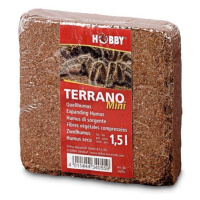 Hobby Terrano Expanding Humus, Mini 1,5l lisovaný suchý blok substrátu