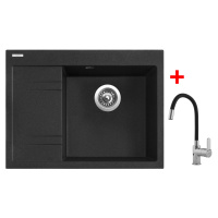 Sinks RIM 650 P Granblack + Flexia RIM 650 P Granblack + Flexia