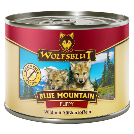 Wolfsblut Blue Mountain Puppy 24 × 200 g