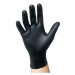 Černé nitrilové rukavice (balení 100ks), jednorázové Černé rukavice  (balení 100ks), VELIKOST L,