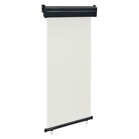 vidaXL Balkonová zástěna 105 x 250 cm krémová