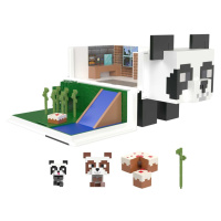 Mattel minecraft transformační herní sada panda, hll25