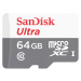 SanDisk MicroSDXC karta 64GB Ultra (80MB/s, Class 10, Android) + adaptér