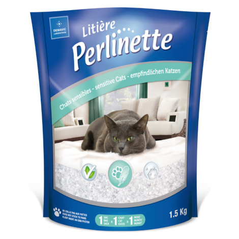 Perlinette Sensible podestýlka pro kočky - 2 x 1,5 kg Demavic