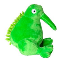 Plush hračka pes plyš pískací zelená 16cm Kiwi