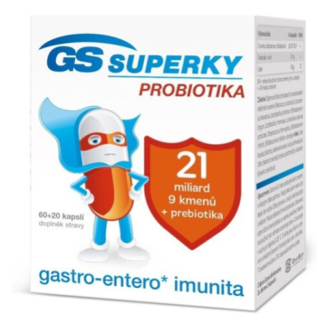 GS Superky probiotika cps.60+20 ČR/SK Green Swan