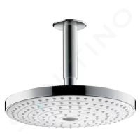 Hansgrohe 26467400 - Hlavová sprcha 240, 2 proudy, sprchové rameno 10 cm, bílá/chrom