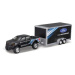 Maisto - Design Tow & Go, 2021 Ford F-150 SVT Raptor Car Trailer, 1:64