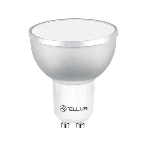 Tellur WiFi Smart LED RGB žárovka GU10, 5 W, čirá, teplá bílá