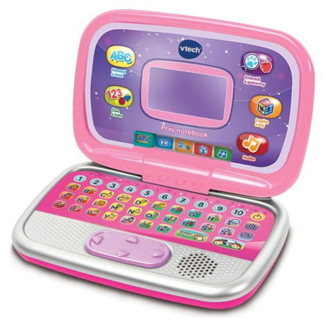 Vtech Prvý notebook ružový SK