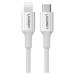 Kabel Lightning na USB-C UGREEN 3A US171, 1,5 m (bílý)