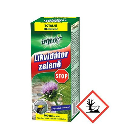 AGRO Herbicid, likvidátor zeleně STOP 100 ml Agro CS