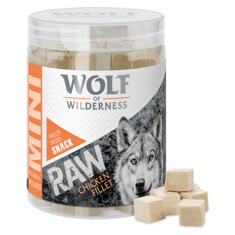 Wolf of Wilderness - RAW snack (mrazem sušený), 3 balení - 20 % sleva - kuřecí filet (3 x 60 g)