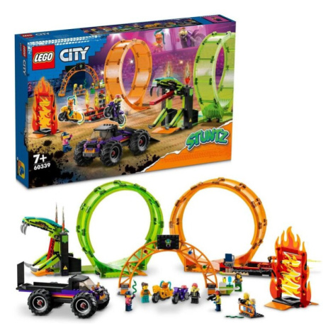 Stavebnice Lego City - Kaskadérská dvojitá smyčka