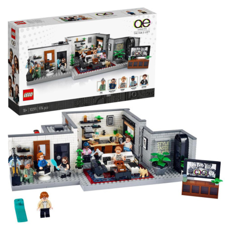 LEGO® Icons 10291 Queer tým – byt „Úžo Pětky“