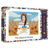 Trefl Puzzle 1000 - Srdce Ukrajiny