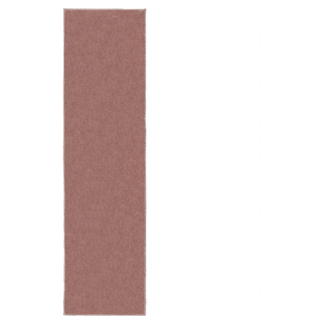 Růžový běhoun z recyklovaných vláken 60x230 cm Sheen – Flair Rugs