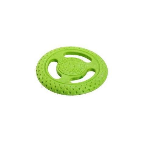 Hračka pes frisbee maxi plovoucí z TPR zelená Kiwi