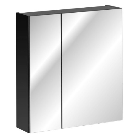 ArtCom Zrcadlová skříňka SANTA FE Black 84-60 | 60 cm