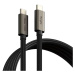 Kabel RINGKE USB 3.2 GEN 2X2 TYPE-C CABLE PD240W 100CM BLACK (8809961785061)