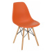 Jídelní židle CINKLA 3 NEW Oranžová,Jídelní židle CINKLA 3 NEW Oranžová