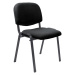 TEMPO KONDELA Konferenční židle ISO 2 NEW, černá