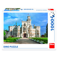 Puzzle Zámek Hluboká - 1000 ks - Dino