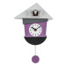 AURIOL® Nástěnné kukačkové hodiny (lila fialová)