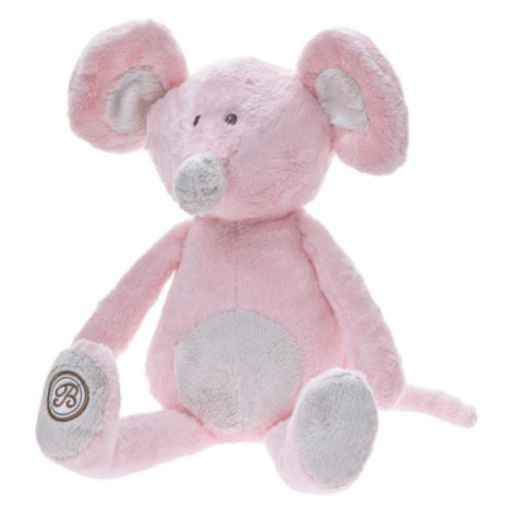 Plyšák myška Lenka 25cm růžový Beppe
