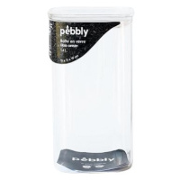 Pebbly PKV-045 Skleněná dóza, 1,4 l