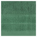 Bavlněná froté osuška s proužky DAMIAN 70x140 cm, zelená, 500 gr Mybesthome