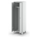Wolf Ocelová skříňka, 1 vysoký oddíl, plnostěnné dveře, světle šedé, šířka oddílu 600 mm
