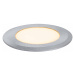 PAULMANN LED zemní svítidlo zlaté světlo neláká hmyz IP67 kruhové 50mm 2200K 2,2W 230V hliník um