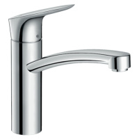 Dřezová baterie Hansgrohe Logis M31 s otočným raménkem chrom 71832000