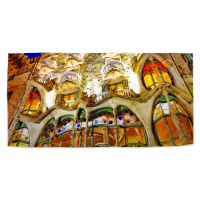 Sablio Ručník Barcelona Gaudi Casa Batllo 1 - 70x140 cm