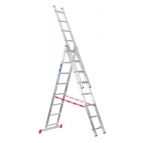Venbos Trojdílný žebřík HOBBY 4408, 3 x 8 příček