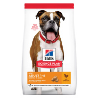Hill's Science Plan Canine Adult 1-6 Light Medium Chicken - výhodné balení 2 x 14 kg