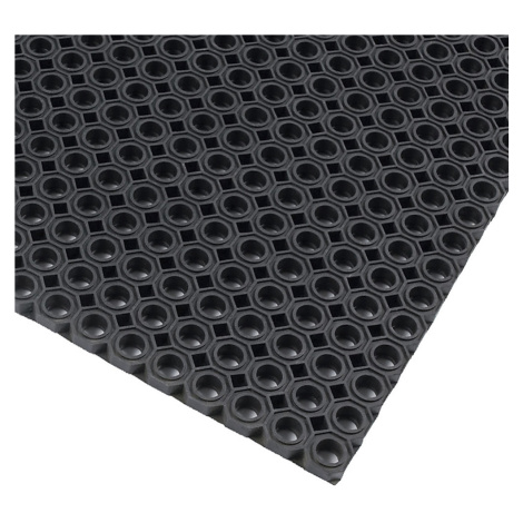 NOTRAX Rohož pro zachycování nečistot, děrovaná, černá, d x š 1500 x 1000 mm