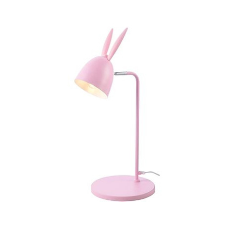 Dětská stolní lampička BUNNY - Králíček max. 40W/E27/230V/IP20, růžová