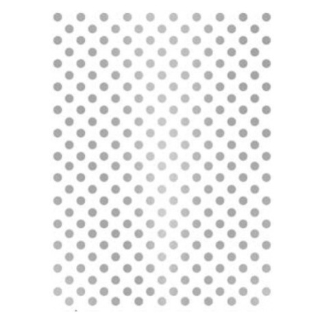 Rýžový papír Cadence A3 - Metalické puntíky - stříbrné Aladine