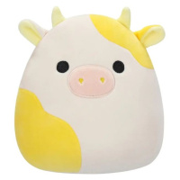 Squishmallows Žlutobílá kráva Bodie