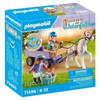 Playmobil 71496 kočár s poníkem