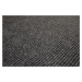 Vopi koberce Kusový koberec Quick step antracit čtverec - 180x180 cm