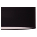 Euluna Euluna Rolovací deka, látkový odstín černý, Ø 40 cm